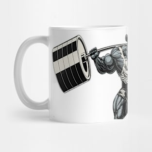 rhinocéros squatting Mug